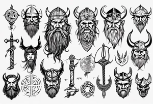 Viking no tattoos tattoo idea