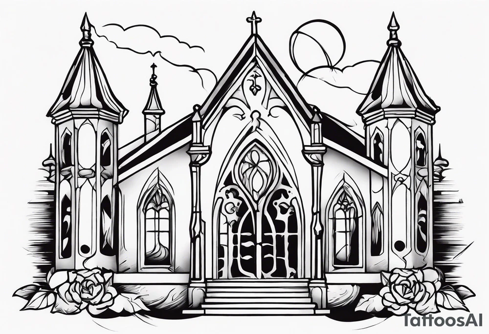 gothic tattoo idea