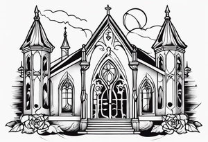 gothic tattoo idea