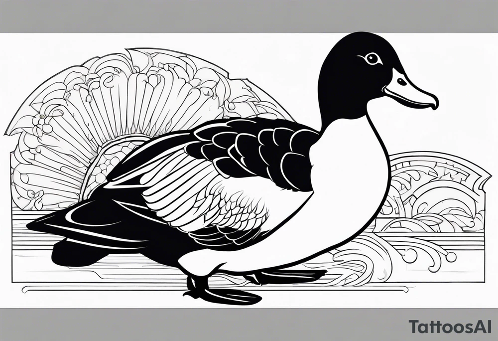 Muscovy Duck tattoo idea