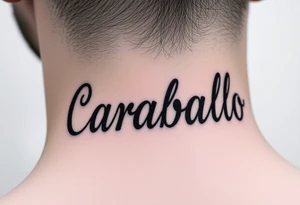 Caraballo tattoo idea