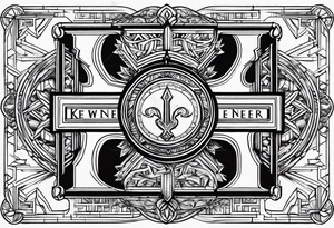 Keyneer name tattoo idea