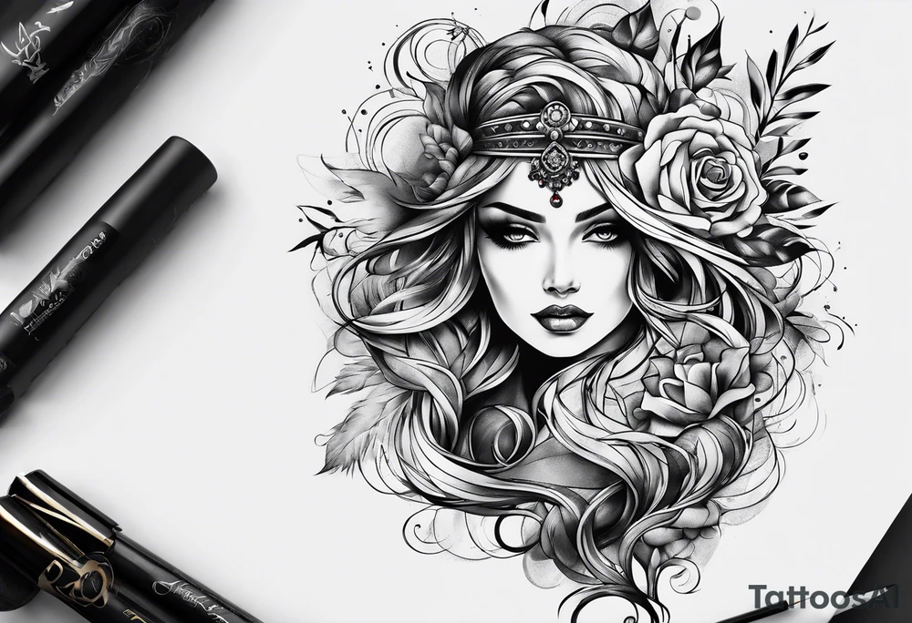 Memento vivere tattoo idea