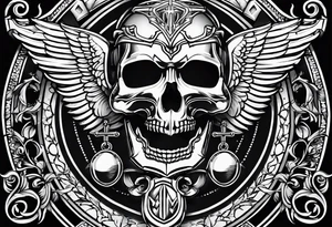 justice emblem tattoo idea