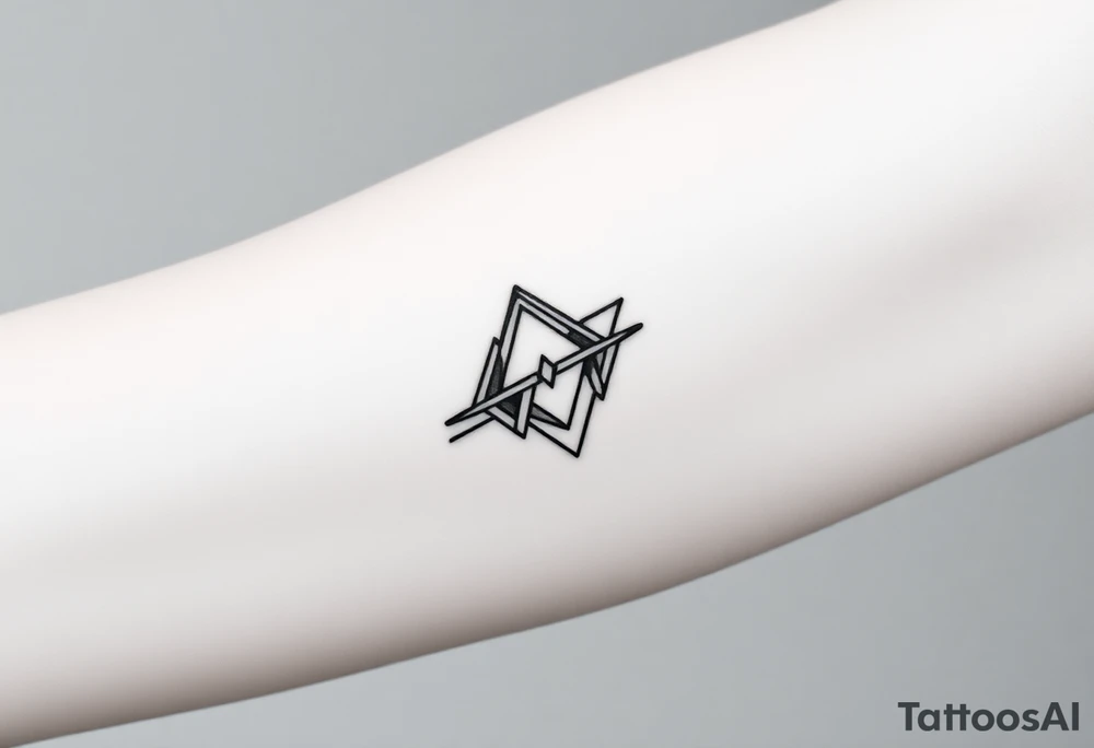 lines tattoo idea