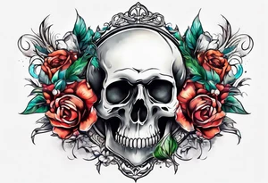 grave tattoo idea