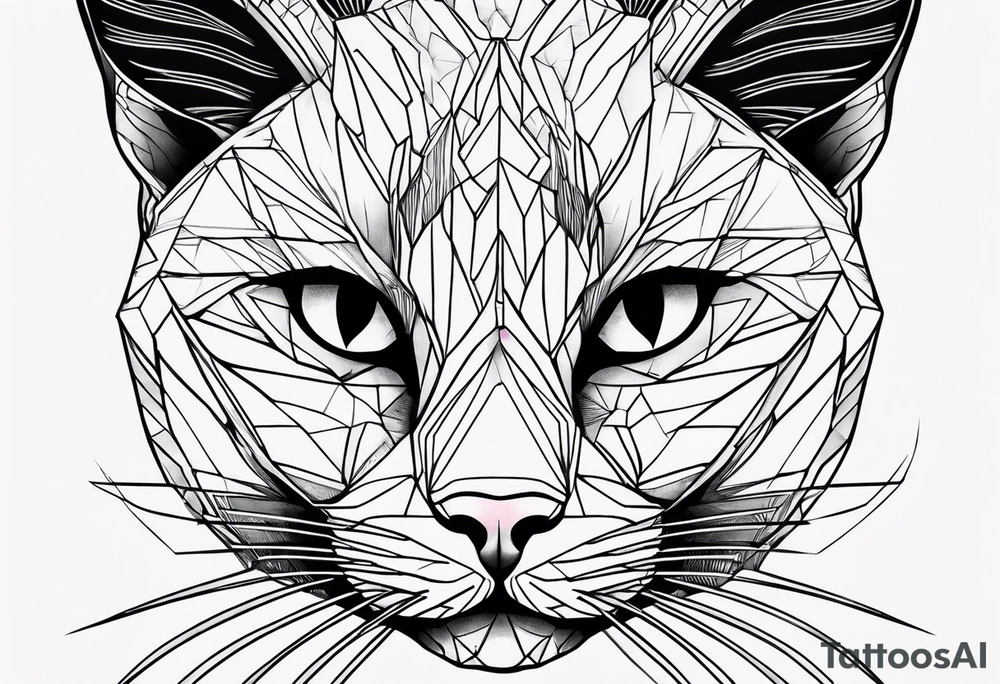 Black Cat tattoo idea