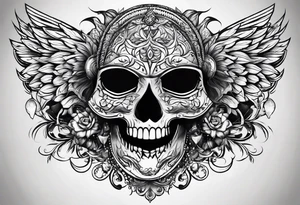 Lua media no braço tattoo idea