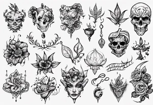 mollymauk tealeaf tattoo idea