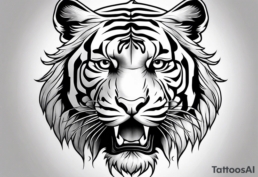 Tiger tattoo idea