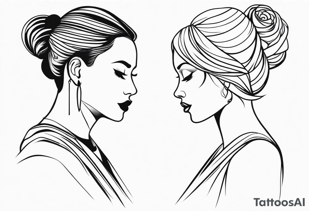 pair couple tattoo tattoo idea