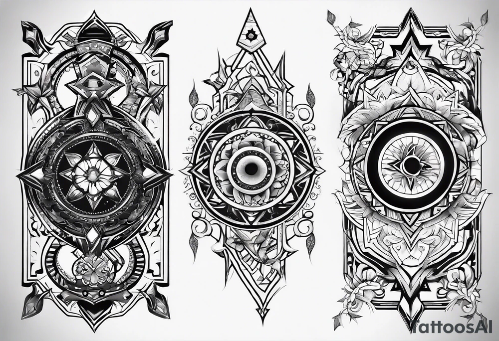 universe tattoo idea