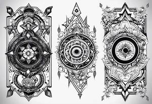 universe tattoo idea