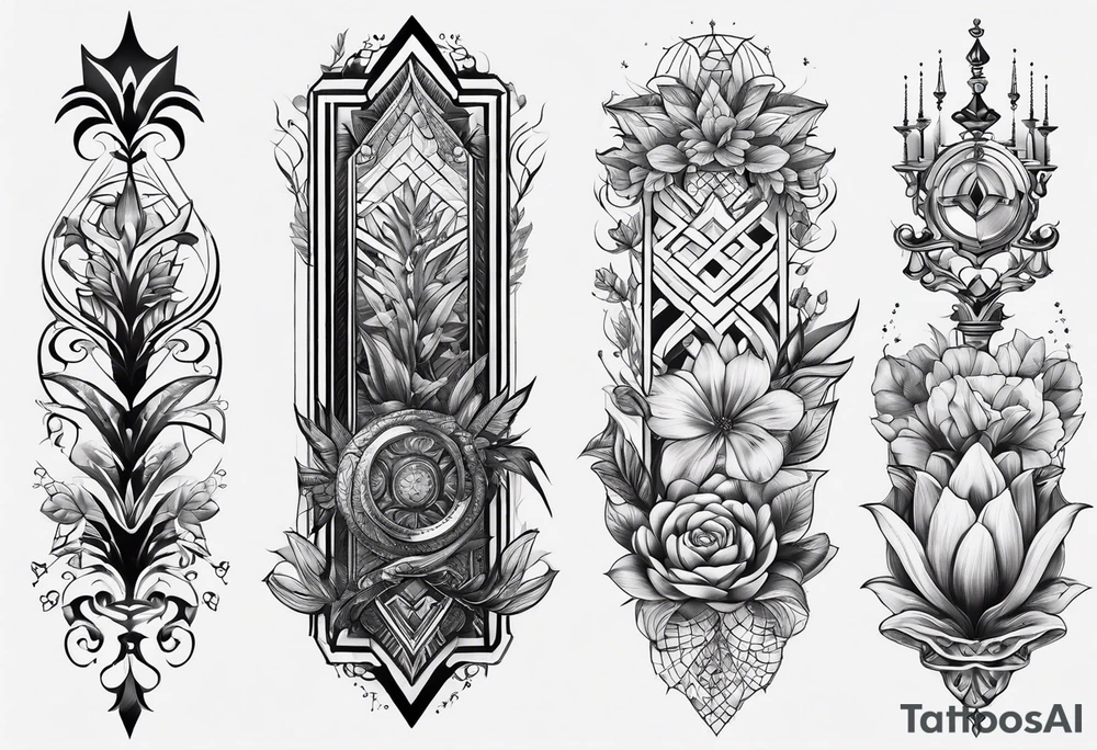 spine tattoo tattoo idea