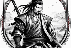 Samurai sword's tattoo idea