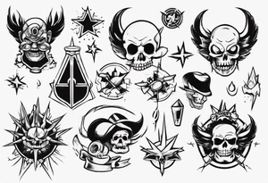 cum shot tattoo idea