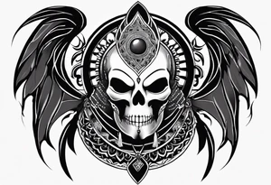 kali ma, alien goddess, valkrye, aries, cosmic pirate, divine feminine, zenza resonance, pachamama, lotus azul, blank panther, eagle, skull, 5D, nueva gaya, dna 12, left side chest tatoo tattoo idea