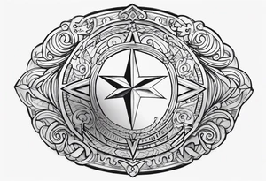 Puerto Rico symbol tattoo idea