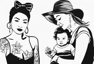 auntie and nephew tattoos ideas tattoo idea