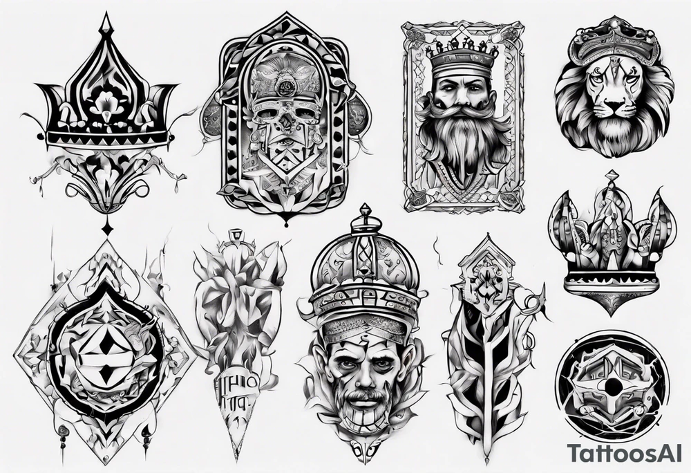 king royal morocco tattoo idea