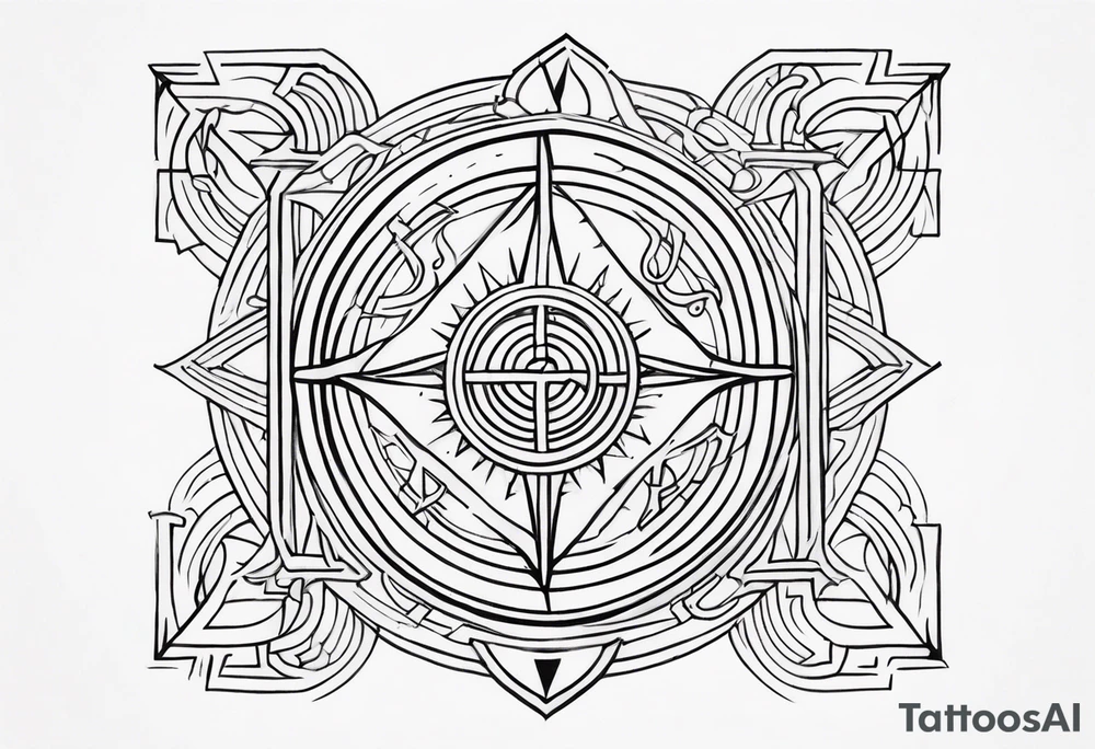 Cybersigil tattoo idea