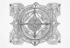 Cybersigil tattoo idea