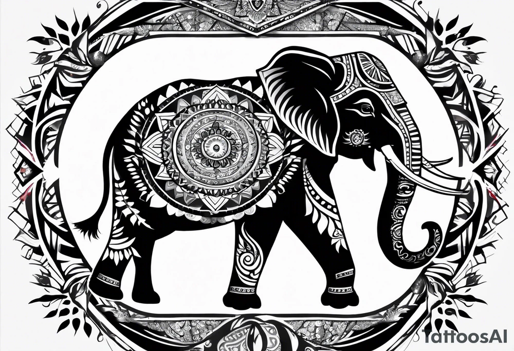 A FULL BACK TATTOO FROM NECK TO BUTT THAT HAS AN ASSORTMENT OF IMAGES THAT INCLUDE AN ELEPHANT, LOTUS FLOWER, HAMSA, WATER, OWL.  THE MESSAGE I WANT TO CONVEY IS STRENGTH, HEALING, POWER AND PROTECTION.  MY ETHNICITY IS NATIVE AMERICAN AND AFRICAN AMERICAN. tattoo idea