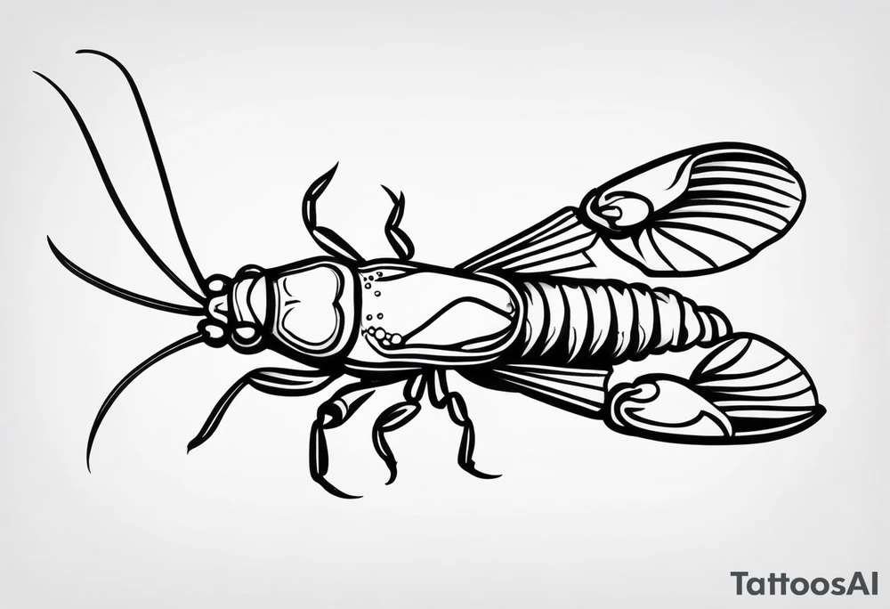 navy medicine crawfish tattoo idea