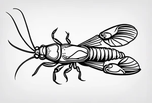 navy medicine crawfish tattoo idea