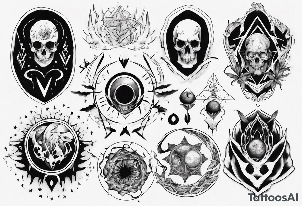 The void tattoo idea