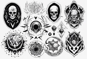 The void tattoo idea