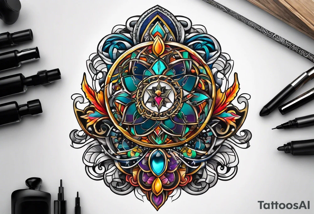 dara knot shoulder tattoo tattoo idea