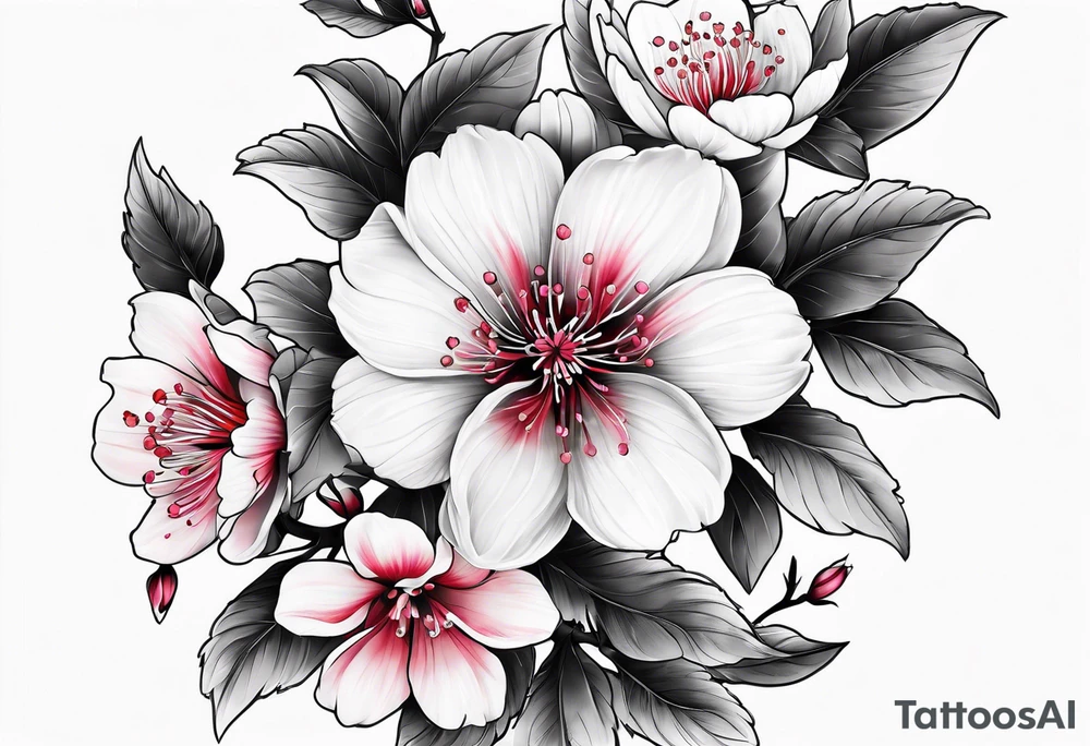 sakura tattoo idea
