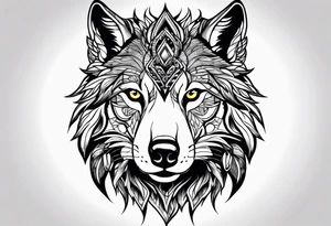 Wolfe tattoo idea