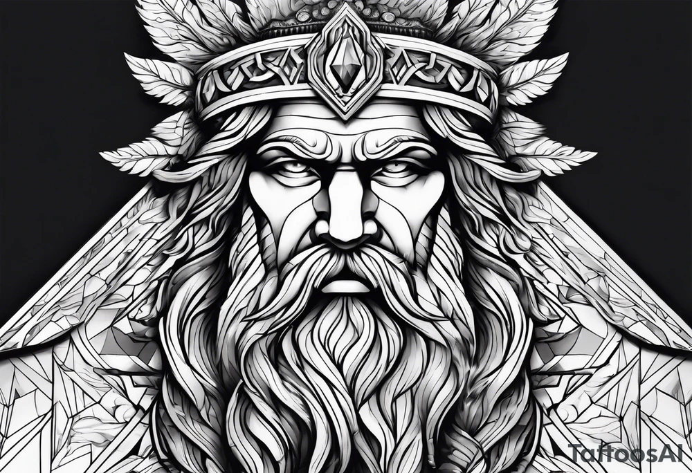 Zeus tattoo idea