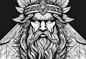 Zeus tattoo idea