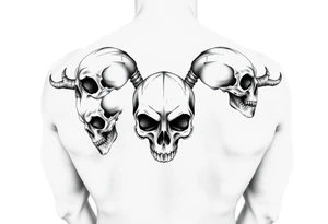 Turbin skulls tattoo idea