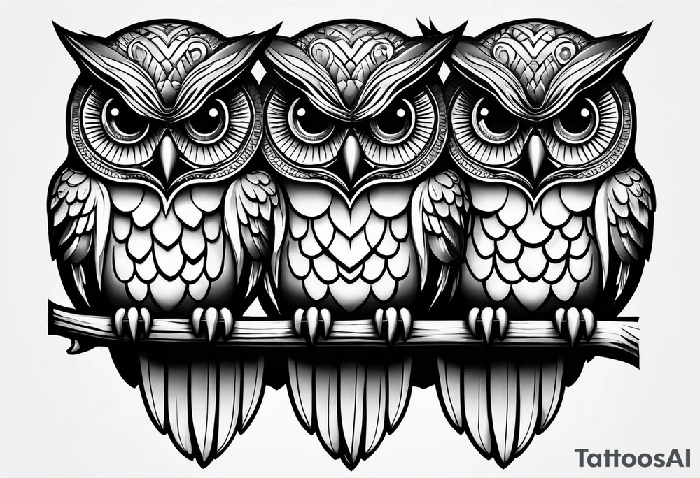 Owls
Hear no evil, see no evil, speak no evil tattoo idea Owls
Hear no evil, see no evil, speak no evil tattoo idea