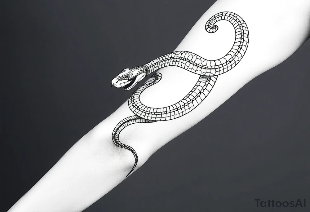 snake tattoo idea