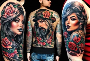Tattoo for family names tattoo idea
