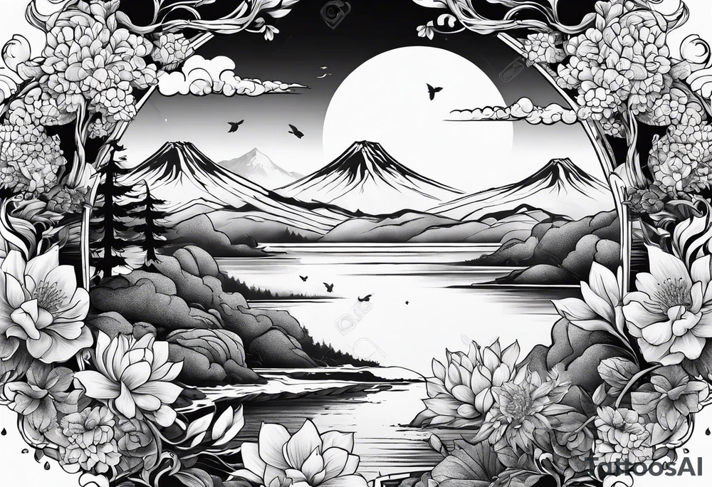 Nature tattoo idea