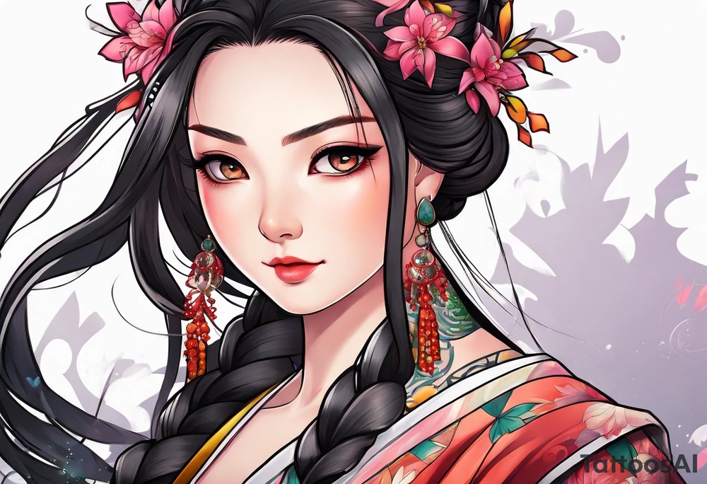 Nezuko tattoo idea