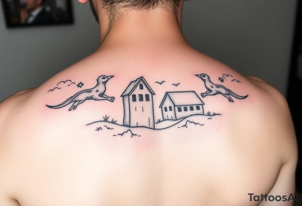 Gaelic representation of my son growing up and leaving home tattoo idea