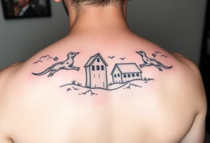 Gaelic representation of my son growing up and leaving home tattoo idea