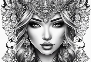 tattoo for woman
little princ style tattoo idea
