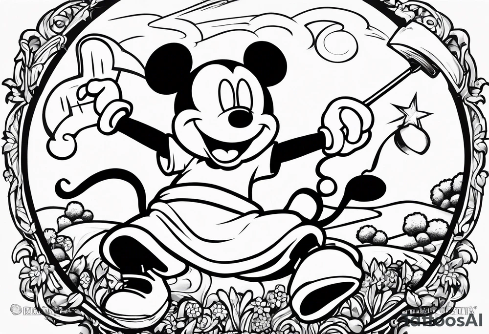 Jesus Christ
Is jackhammering Mickey Mouse in the doo-doo hole
With a lawn dart as Garth Brooks gives birth to something
Resembling a cheddar cheese log with almonds on Santa Claus's tummy-tum tattoo idea