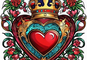 corazon tattoo idea