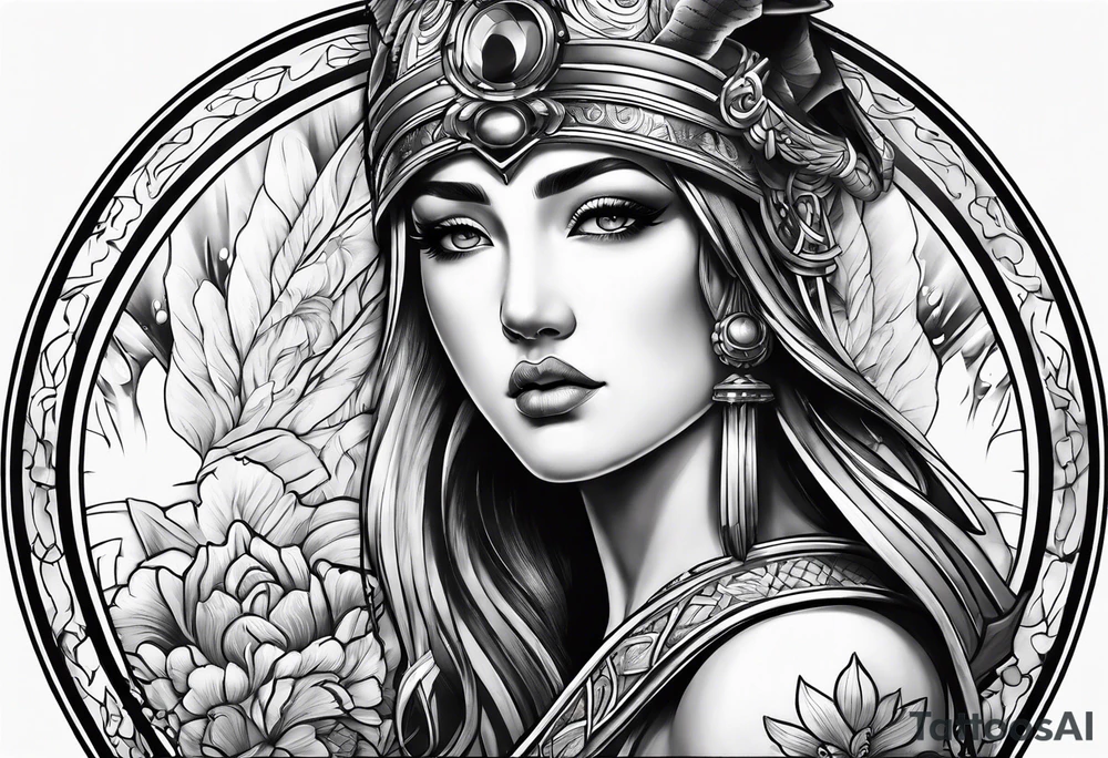 Athena tattoo idea