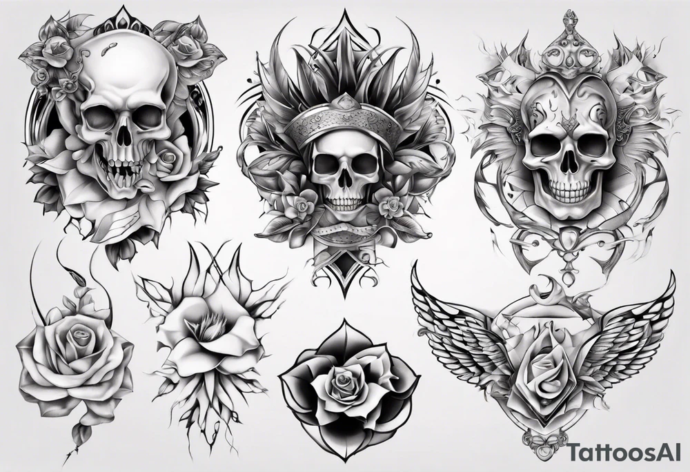 luxury tattoo idea