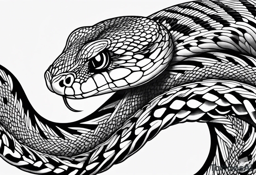 snake tattoo idea